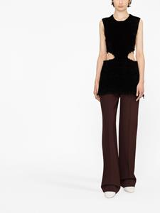Jil Sander Jurk met uitgesneden detail - Zwart