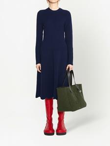 JW Anderson Jurk met gewelfde afwerking - Blauw