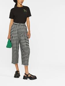 Kenzo Geruite broek - Zwart
