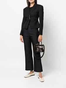 Jil Sander Cropped broek - Blauw