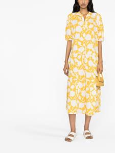Woolrich Jurk met bloemenprint - Geel