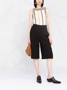 TOTEME Cropped pantalon - Zwart