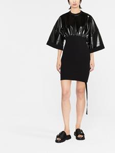 Rick Owens DRKSHDW Jurk met gesmockte taille - Zwart