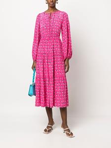 DVF Diane von Furstenberg Jurk met ronde hals - Roze