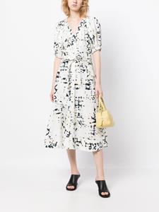 3.1 Phillip Lim Jurk met print - Wit