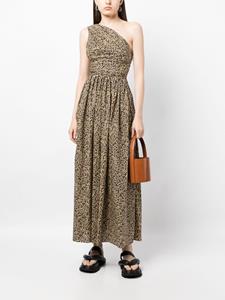 Matteau Asymmetrische jurk - Bruin