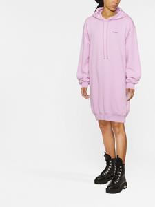 Off-White Jurk met logoprint - Roze