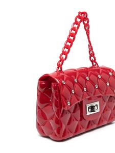 Tas verfraaid met stras - Rood