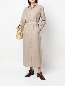 ASPESI Button-down jurk - Beige