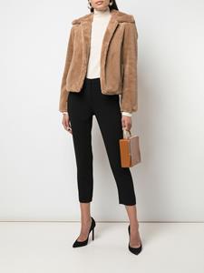 Theory Cropped pantalon - Zwart