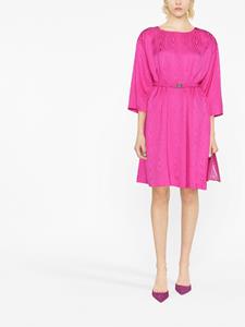 Boutique Moschino Jurk met ceintuur - Roze