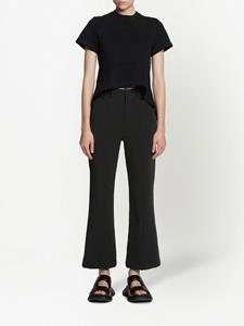 Proenza Schouler White Label Cropped broek - Zwart