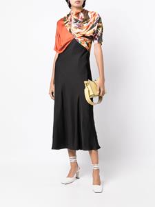 Paul Smith Jurk met gedrapeerd detail - Oranje