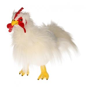 Pluche witte kippen knuffel 36 cm -