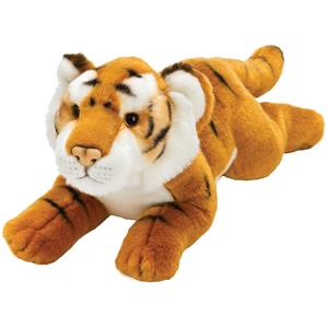 Suki Gifts Pluche knuffel dieren Bruine Tijger 33 cm -