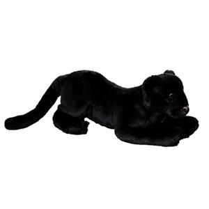 Merkloos Pluche knuffel panter liggend 25 cm -