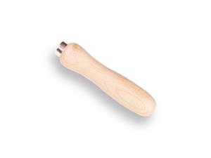 Plusjop Vijlheft 8 cm  Beukenhout  met ring en gat