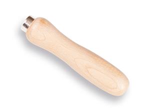Plusjop Vijlheft   16 cm  Beukenhout  met ring en gat