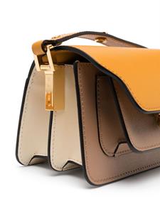 Marni Kids Trunk leren crossbodytas - Bruin