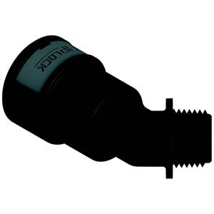 fränkischerohrwerke Fränkische Rohrwerke 4891021500 AAPA-12N02PB Winkelverschraubung 12mm Schwarz 10St.