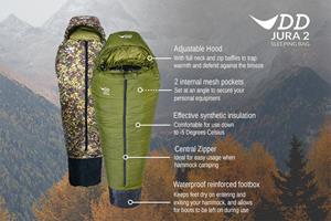 DD Hammocks Jura 2 slaapzak - Multicam