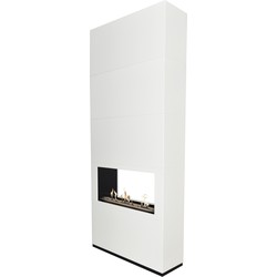 Xaralyn | FP Ambiance Doorkijkhaard RAL9010 met Bio-Ethanol Brander