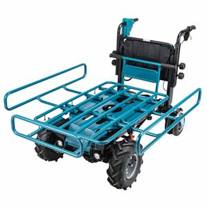 Makita DCU604Z 2x18 V Kruiwagen met rek | Mtools