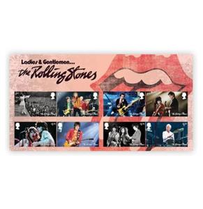 The Rolling Stones Special Stamps Set Royal Mail Postzegelset