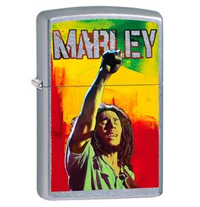 Fiftiesstore Zippo Aansteker Bob Marley Vuist