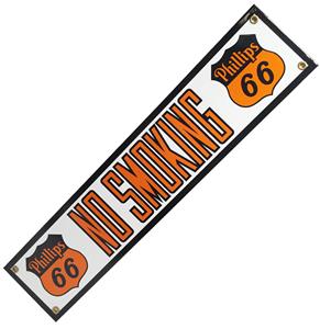 Fiftiesstore Phillips 66 No Smoking Emaille Bord