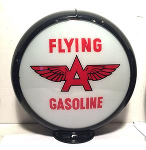 Flying A Gasoline Benzinepomp Bol