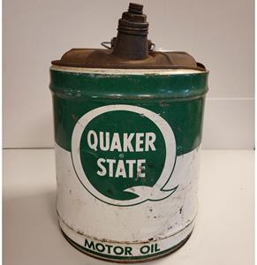 Fiftiesstore Quaker State Olieblik - 32 x 28 cm