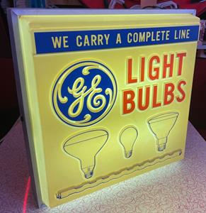 GE General Electric Light Bulbs Lichtbak- Origineel