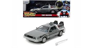 Fiftiesstore Back to the Future: DeLorean Time Machine 1:24 Schaal Voertuig