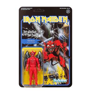 Fiftiesstore Iron Maiden: The Number of The Beast - The Beast 3.75 inch ReAction Figuur