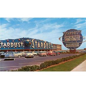 Stardust Hotel, Las Vegas, Nevada - Vintage Foto, Kunst Afdruk