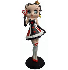 Fiftiesstore Betty Boop Queen of Hearts beeldje