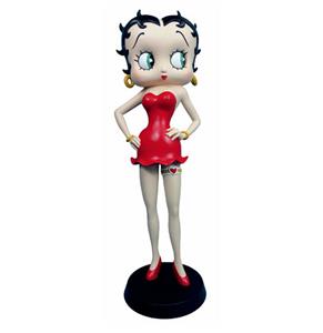 Fiftiesstore Betty Boop Rode Kouseband Beeld