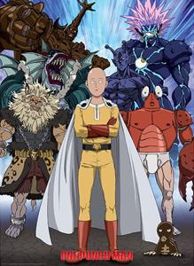 ABYStyle GBeye One Punch Man Saitama vs Vilains Poster 38x52cm