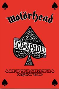 buck Poster motorhead ace up your sleeve tour