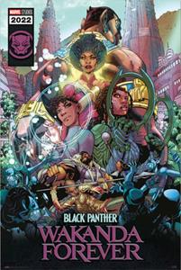Grupo Erik Marvel Black Panther Wakanda Forever Comic Poster 61x91,5cm