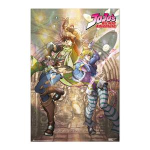 Grupo Erik Jojo's Bizarre Adventure Joseph Joestar & Caesar Zeppeli Poster 61x91,5cm