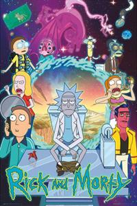 Grupo Erik Rick and Morty Season 4 Poster 61x91,5cm