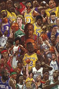 Grupo Erik Basketball Superstars Poster 61x91,5cm