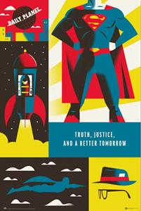 Grupo Erik Poster Superman 100th Anniversary WB 61x91,5cm