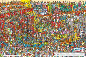 Grupo Erik Poster Where's Wally 61x91,5cm