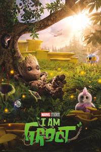 Grupo Erik Marvel Groot Chill Time Poster 61x91,5cm