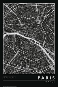 Grupo Erik Paric City Map Poster 61x91,5cm
