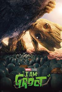 Grupo Erik Marvel Groot The Little Guy Poster 61x91,5cm