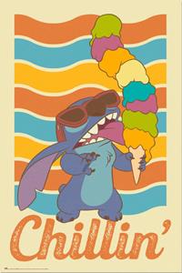 Grupo Erik Stitch Chillin Poster 61x91,5cm